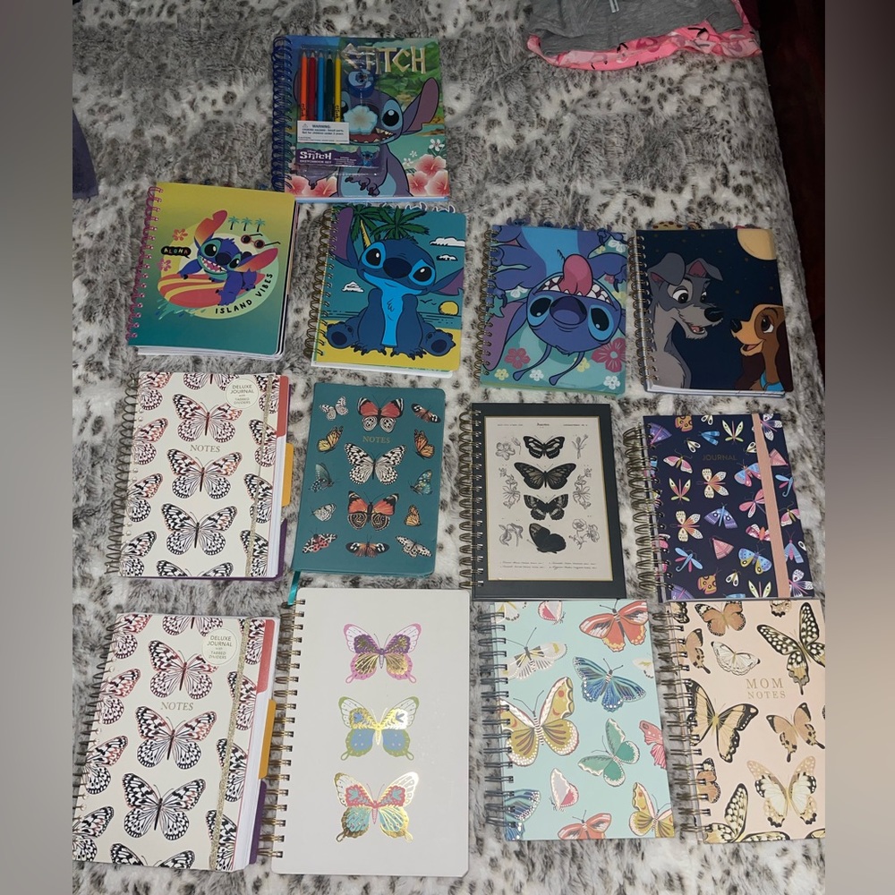 Brand New Notebooks‼️ Disney/Butterflies